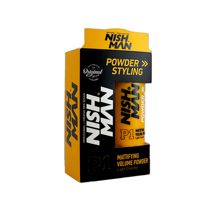 NishMan Mattifying P1 Volume Powder Hair Wax