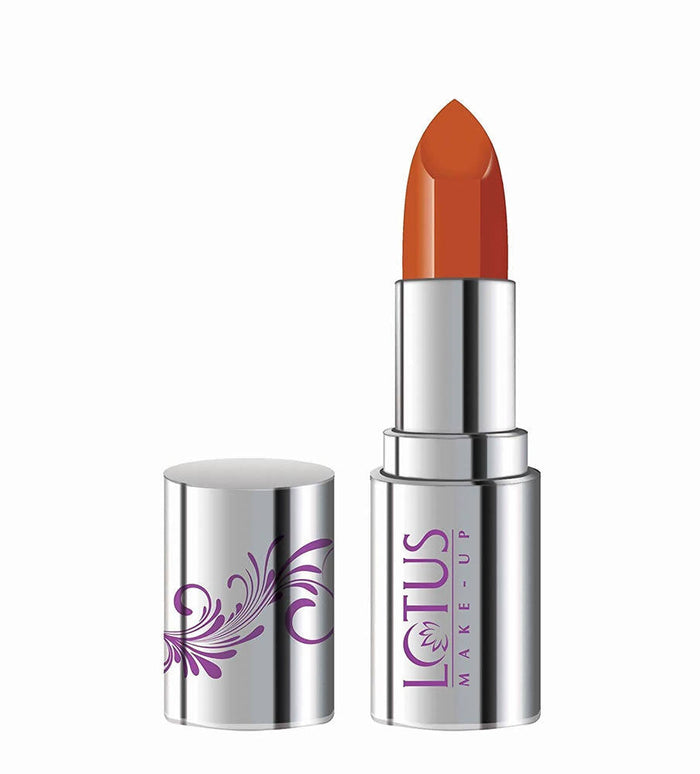 Lotus Makeup Ecostay Butter Matte Lip Color Bold Terracotta, Orange (4 Gm)