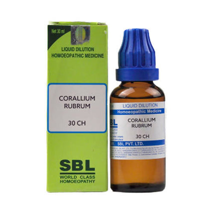 SBL Homeopathy Corallium Rubrum Dilution