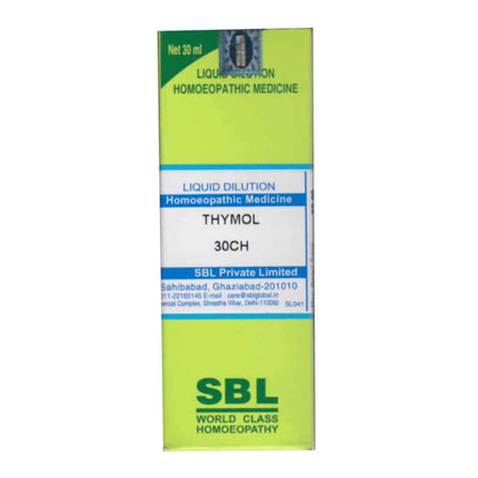 SBL Homeopathy Thymol Dilution - Limited Time Offer