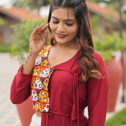 Aastha Fashion Off White Pure Cotton Designer Navratri Lehenga Choli Collection