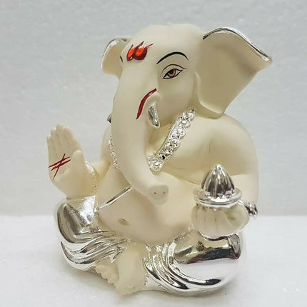 Gold Art India Ceramic Ganesh Idol