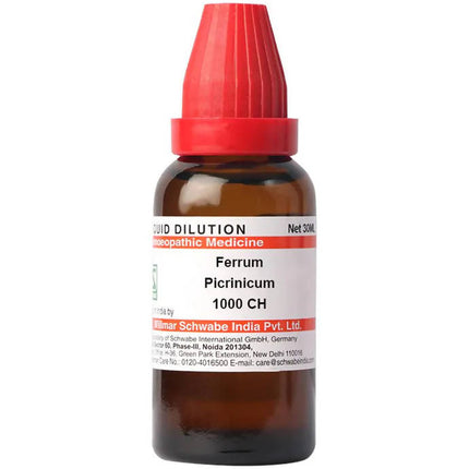 Dr. Willmar Schwabe India Ferrum Picrinicum Dilution