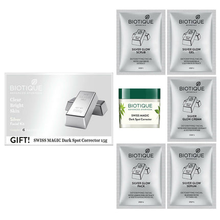 Biotique Silver Complete 6 Step Facial Kit