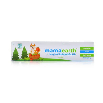 Mamaearth Berry Blast Kids Toothpaste For Promotes Healthy Teeth & Gums, Cleanses Teeth