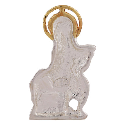 Estele Gold-Polished Divine Bal Lord Krishna Idol for Home/Car Decor