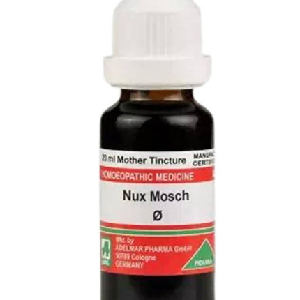 Adel Homeopathy Nux Mosch Mother Tincture Q