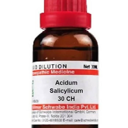 Dr. Willmar Schwabe India Acidum Salicylicum Dilution