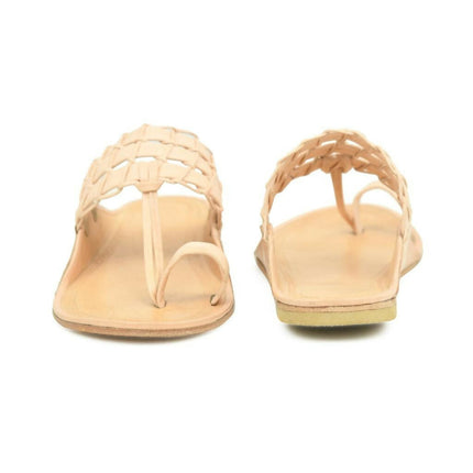 Stepsoft Natural Leather Kolhapuri Chappals For Men – Ideal For Kurta & Ethnic Wear