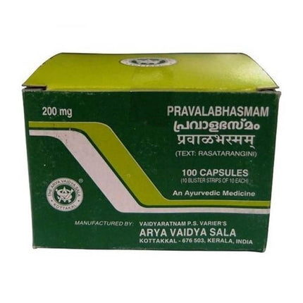 Kottakkal Arya Vaidyasala - Pravala Bhasmam Capsule