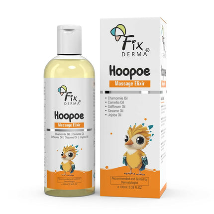 Fixderma Hoopoe Baby Massage Elixir, Baby Massager Oil