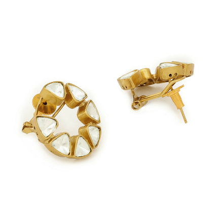 Moissanite Earrings - Ruby Raang