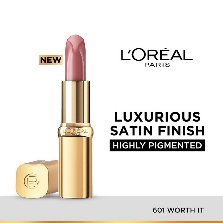 L'Oreal Paris Color Riche Satin Lipstick - 601 Worth It