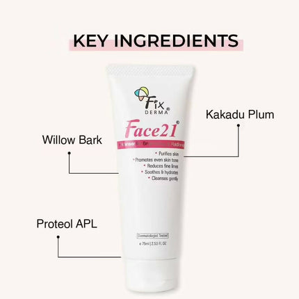 Fixderma Face 21 Cleanser