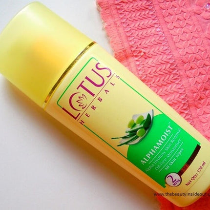 Lotus Herbal Alphamoist Alpha Hydroxy Skin Renewal Oil Free Moisturiser