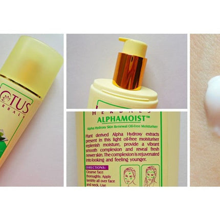 Lotus Herbal Alphamoist Alpha Hydroxy Skin Renewal Oil Free Moisturiser