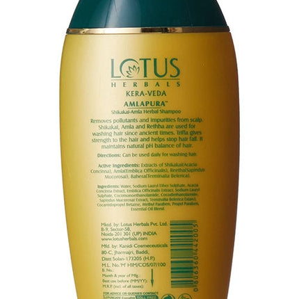 Lotus Herbals Amlapura Shikakai Amla Herbal Shampoo