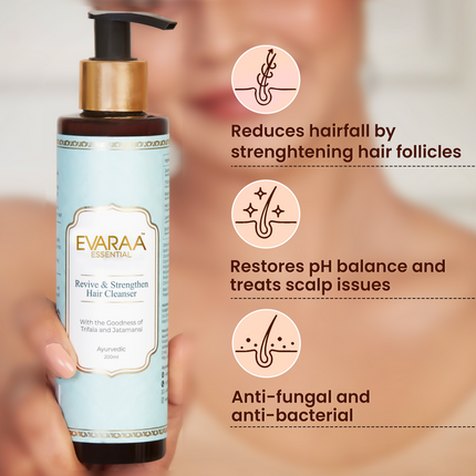 Evaraa Essential Revive & Strengthen Hair Cleanser