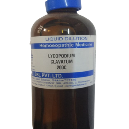 SBL Homeopathy Lycopodium Clavatum Dilution