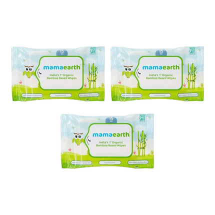 Mamaearth India's 1st Organic Bamboo Based Wipes