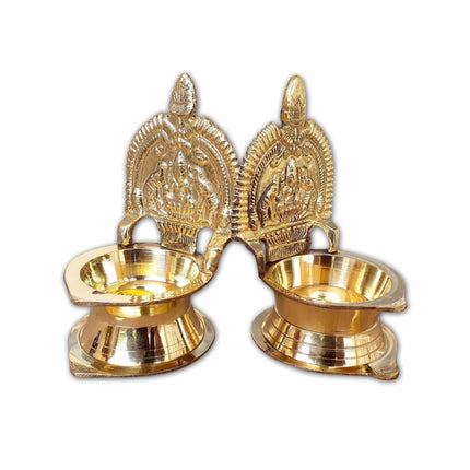 Kamakshi Diya Lamp / Kamakshi Deepam - 1 Pair