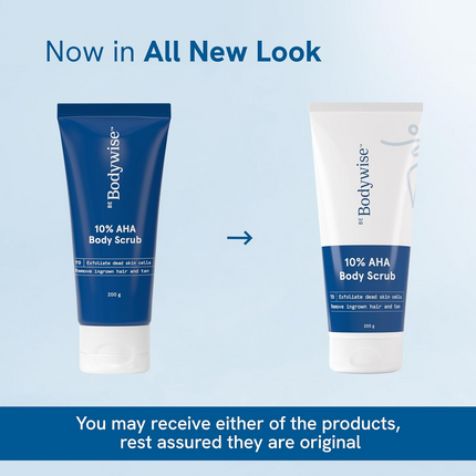 BeBodywise 10% Lactic AHA Exfoliating Body Scrub