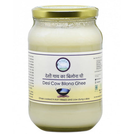 Prakriti Desi Cow Bilona Ghee | Organic Desi Cow Ghee | Pure organic ghee, traditionally-churned, chemical-free, granular ghee, nutritious by nature