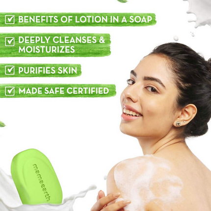 Mamaearth Neem Moisturizing Lotion Soap (Buy 3 Get 1 Free)