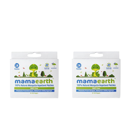 Mamaearth Natural Repellent Mosquito Patches for Babies, 24 pcs