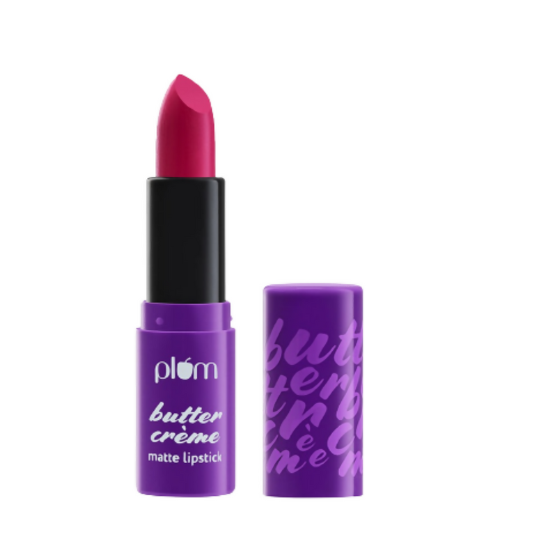 Plum Butter Crème Matte Lipstick Pinkture Perfect - 132 (Magenta Pink)