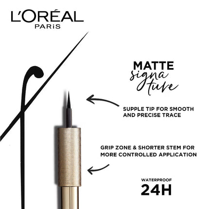 L'Oreal Paris Matte Signature Eyeliner - Black