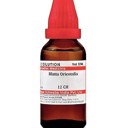 Dr. Willmar Schwabe India Blatta Orientalis Dilution