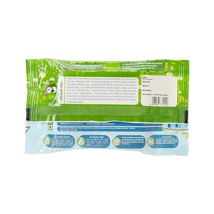 Mamaearth India's 1st Organic Bamboo Based Wipes