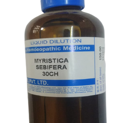 SBL Homeopathy Myristica Sebifera Dilution