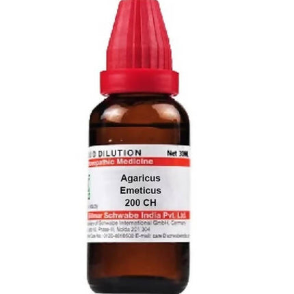 Dr. Willmar Schwabe India Agaricus Emeticus Dilution