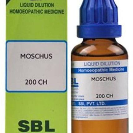 SBL Homeopathy Moschus Dilution
