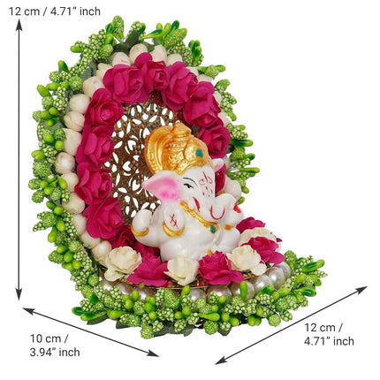 eCraftIndia Polyresin Lord Ganesha Idol