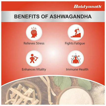 Baidyanath Kolkata Ashwagandha Tablets
