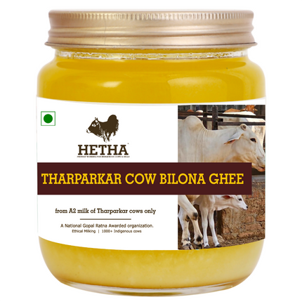 Hetha Tharparkar Cow A2 Cultured Bilona Ghee / A2 Ghee