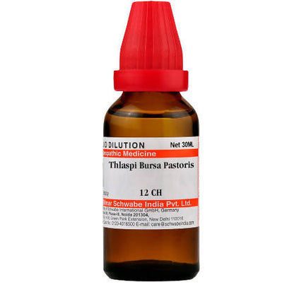 Dr. Willmar Schwabe India Thlaspi Bursa Pastoris Dilution