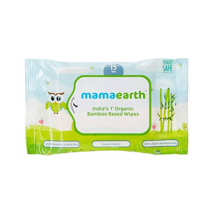 Mamaearth India's 1st Organic Bamboo Based Wipes