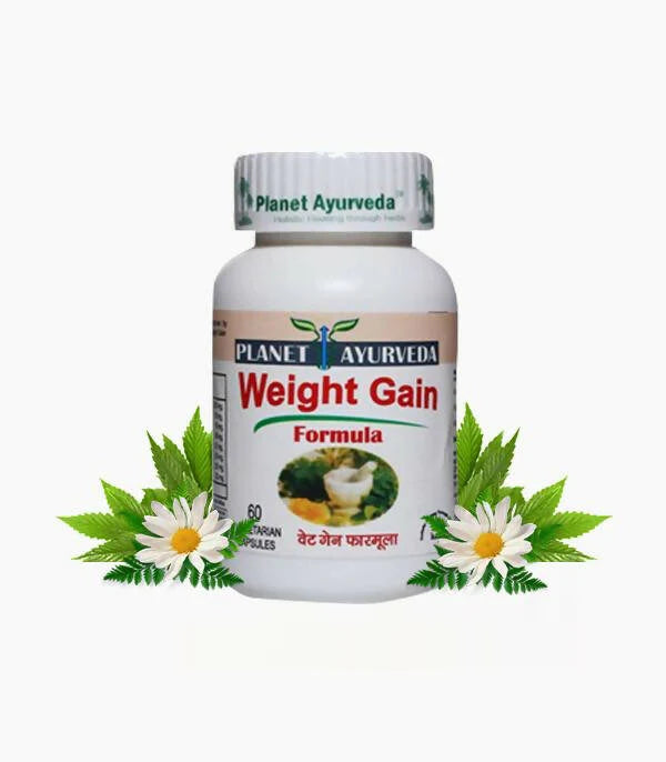 Planet Ayurveda Weight Gain Formula Capsules - 60 caps