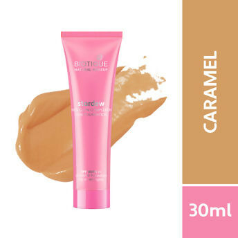 Biotique Stardew Insta Glow Complexion Care Foundation SPF 20 - Caramel