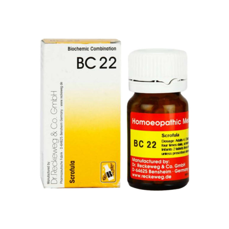 Dr. Reckeweg Bio-Combination 22 (BC 22) Tablets