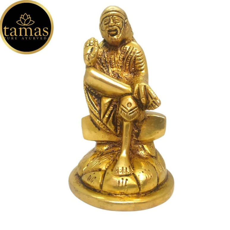Tamas Brass Handmade Shirdi Sai Baba (Golden)