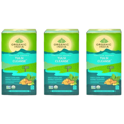 Organic India Tulsi Cleanse 25 Tea Bags