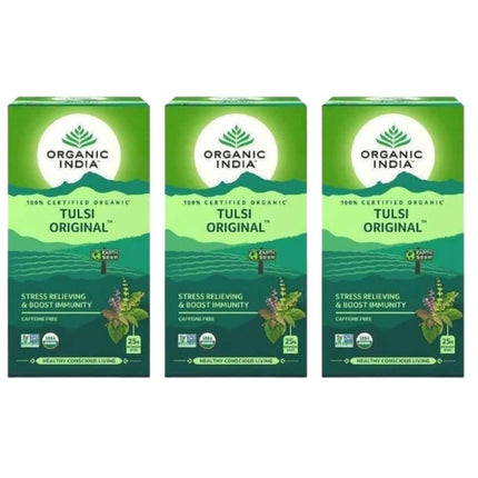 Organic India Tulsi Original 25 Tea Bags