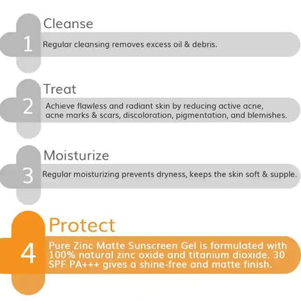 The Derma Co Pure Zinc Matte Sunscreen Gel for Sensitive Skin