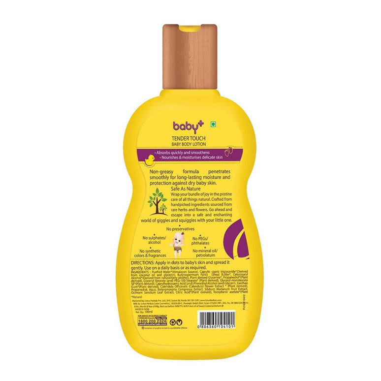 Lotus Herbals Baby+ Tender Touch Baby Body Lotion
