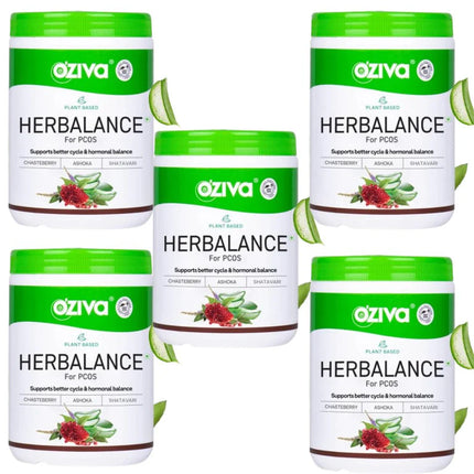 OZiva Plant Based Herbalance For Pcos - 200 gm
